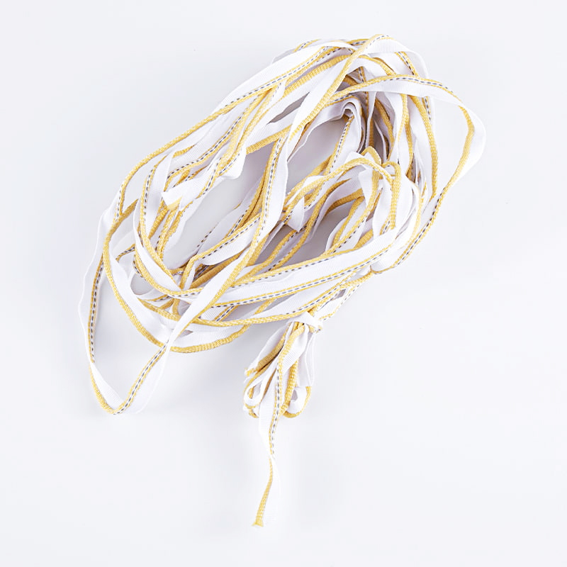 1,0 cm polyesterová reflexná páska pre odevné doplnky odolné proti opotrebeniu kompresiou