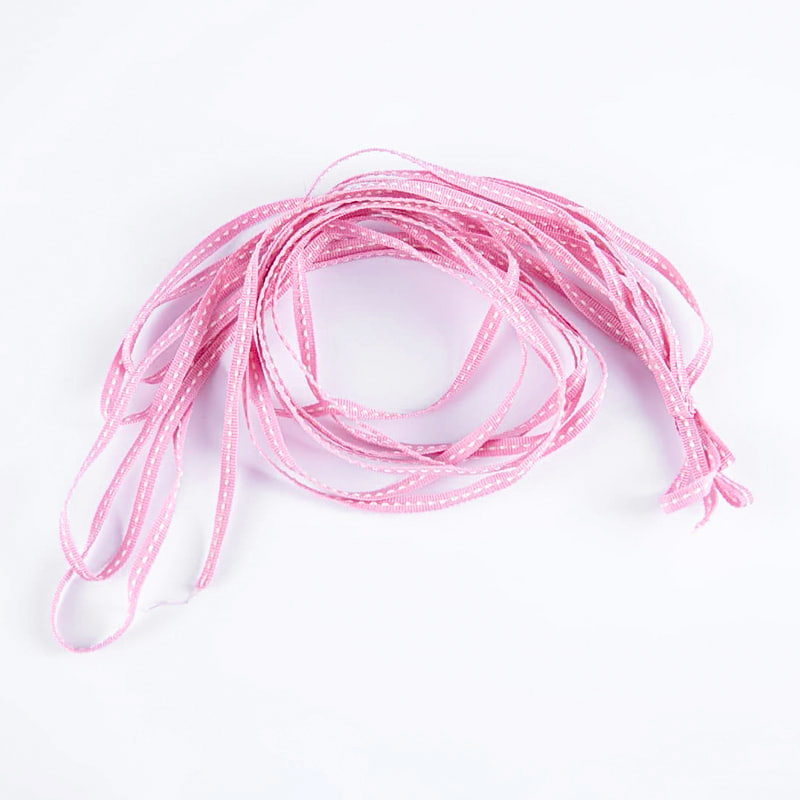 0,5 cm tkaný polyesterový bodkovaný žakárový popruh